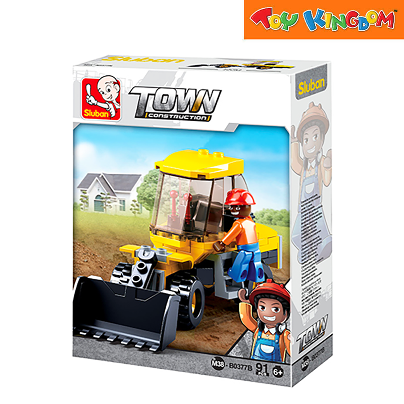 Sluban Town Construction Wheel Loader 91pcs Building Set