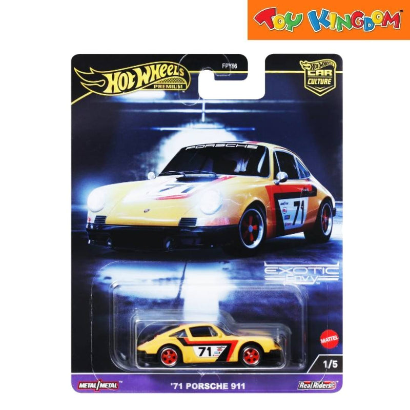 Hot Wheels Premium Car Culture Race Day 71 Porsche 911 Die-cast