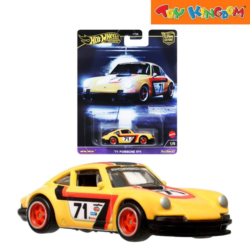 Hot Wheels Premium Car Culture Race Day 71 Porsche 911 Die-cast