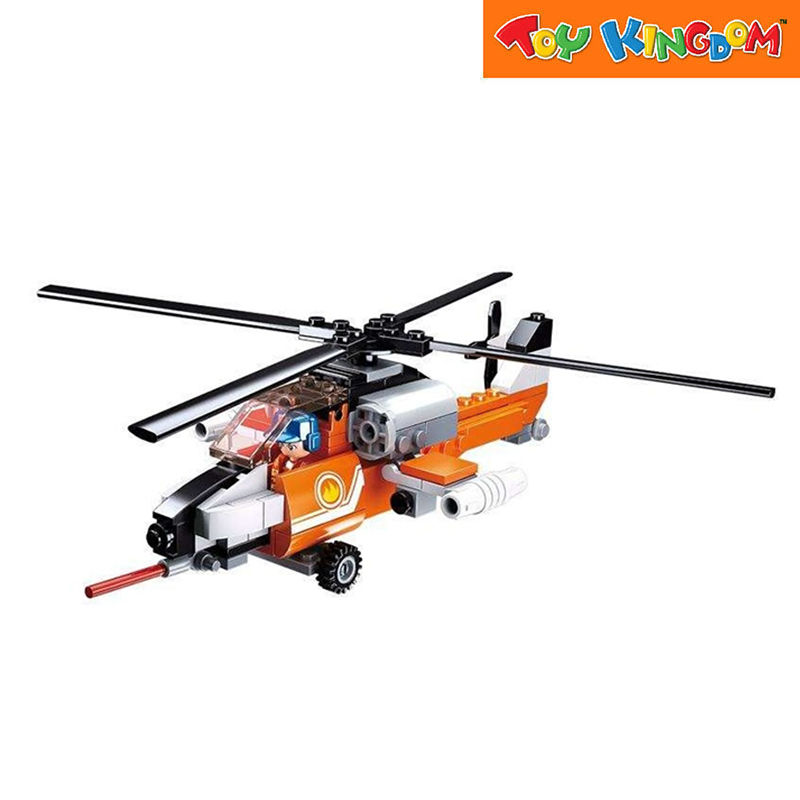 Sluban Aviation III Fire Helicopter 129pcs Building Set