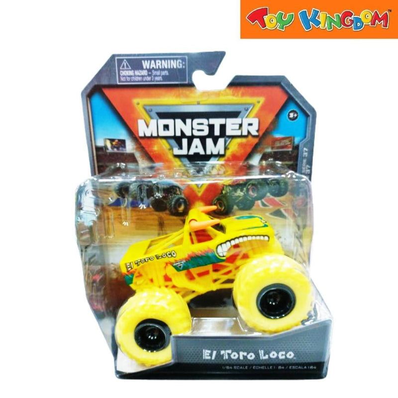 Monster Jam El Toro Loco Yellow Die-cast