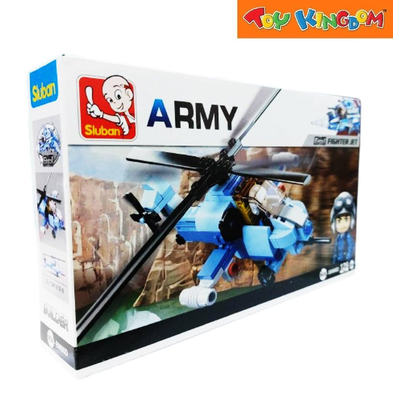 Sluban Builder Army Fighter Jet 129pcs Bricks Set