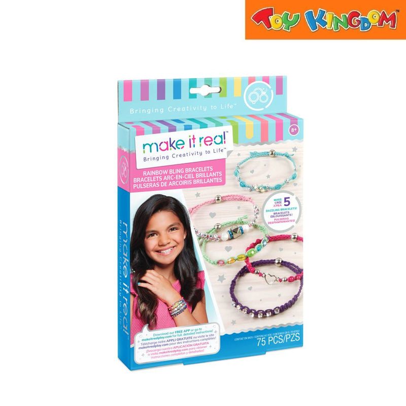 Make It Real Rainbow Bling Bracelets