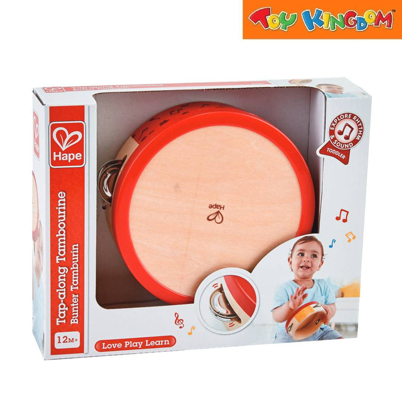 Hape Love Play Learn Tap Along Tambourine