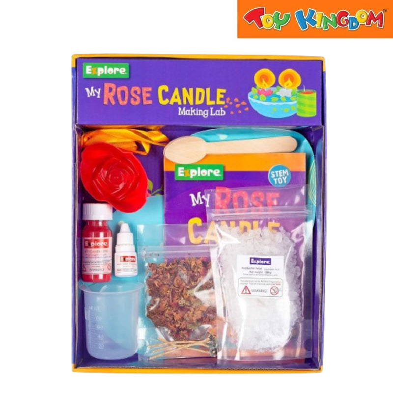 Eksploe STEM Learner My Rose Candle Making Lab Playset