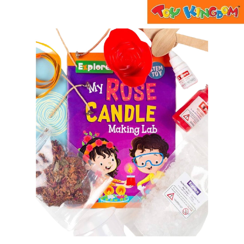 Eksploe STEM Learner My Rose Candle Making Lab Playset