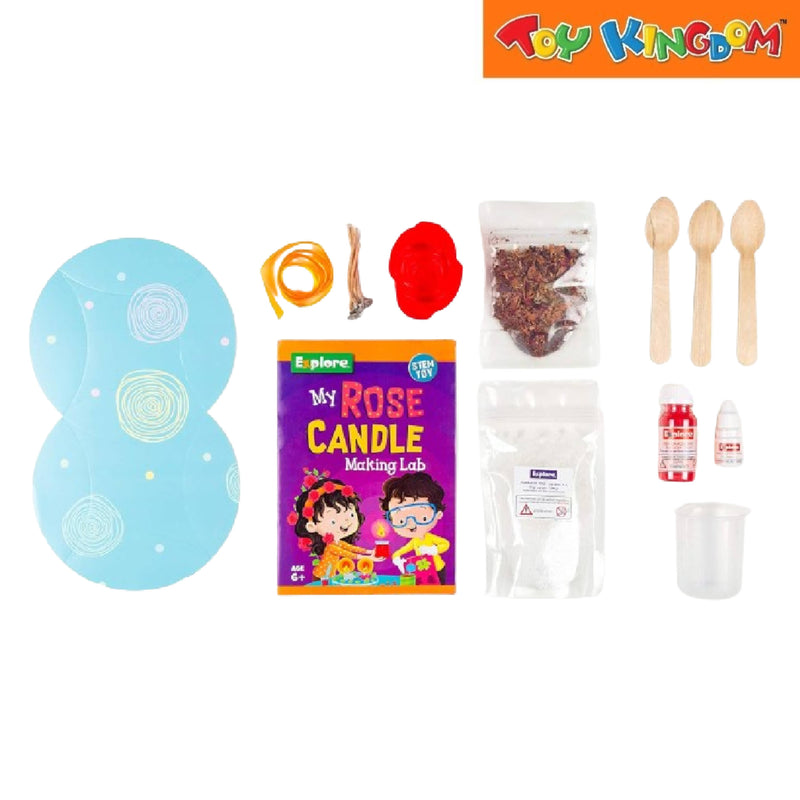 Eksploe STEM Learner My Rose Candle Making Lab Playset