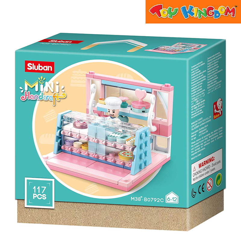 Sluban Mini Handcraft Cake Shop 117pcs Building Set