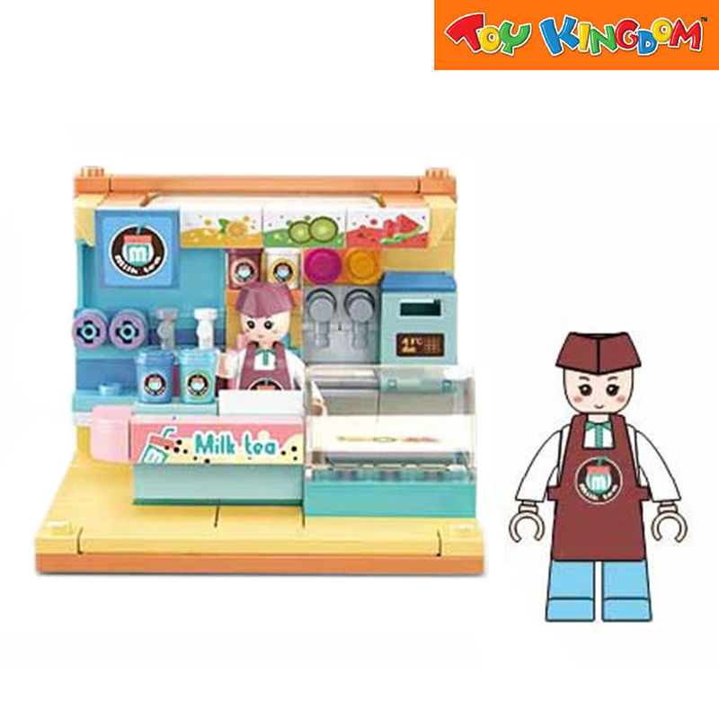 Sluban Mini Handcraft Milk Tea Shop 108pcs Building Set