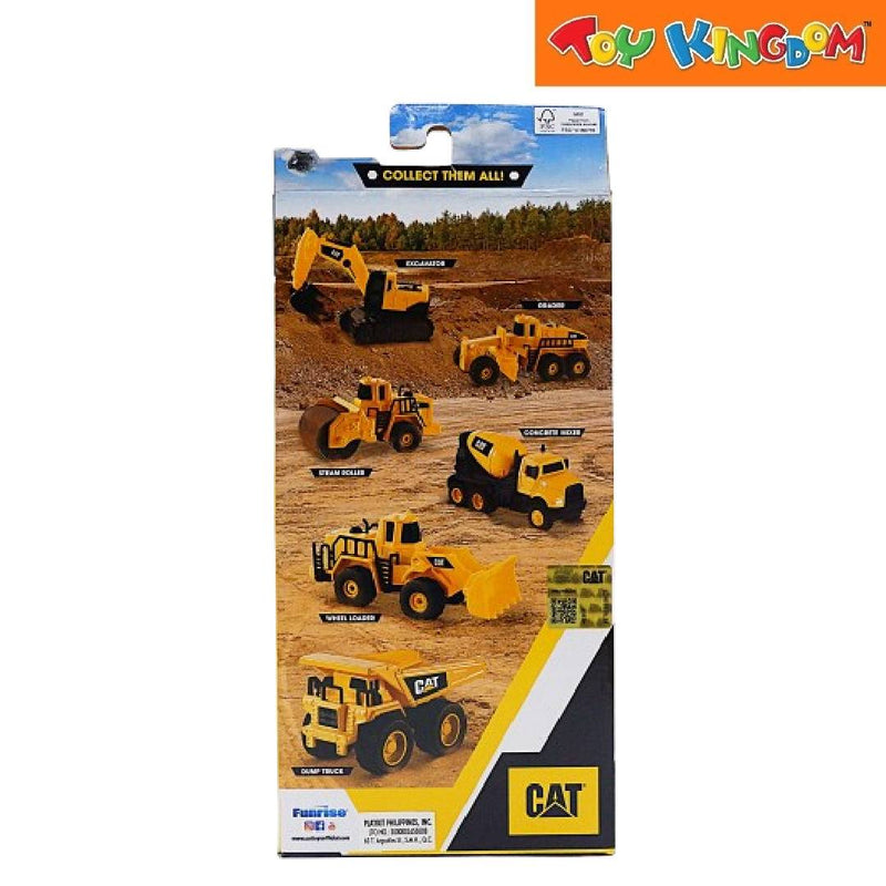 CAT Concrete Mixer Dump Truck Grader 3 Packs Die-cast