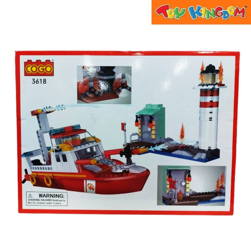 Cogo Fire & Rescue 411pcs Building Set