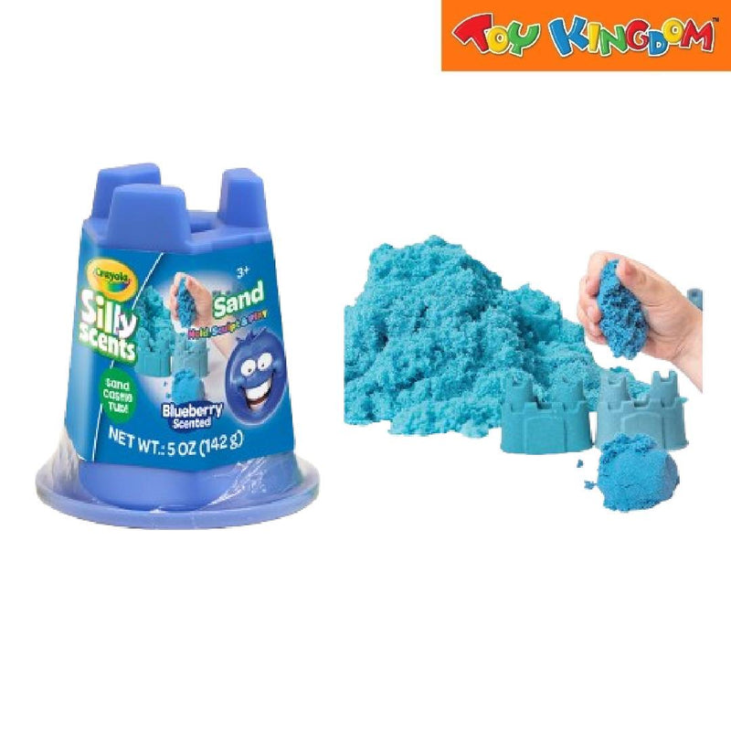 Crayola Silly Scents Blueberry Scented 5 oz Sand Castle Tub