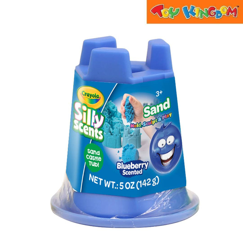 Crayola Silly Scents Blueberry Scented 5 oz Sand Castle Tub