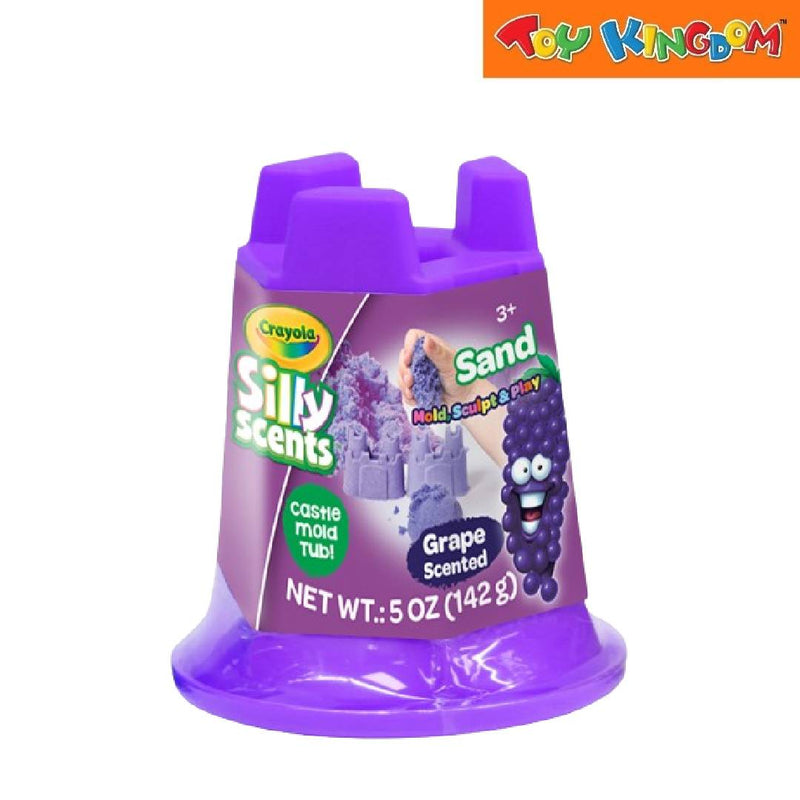 Crayola Silly Scents Grape Scented 5 oz Sand Castle Tub