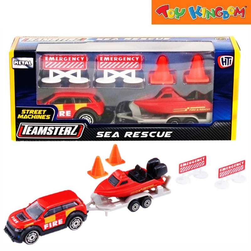 Teamsterz Street Machines Emergency Sea Rescue Die-cast