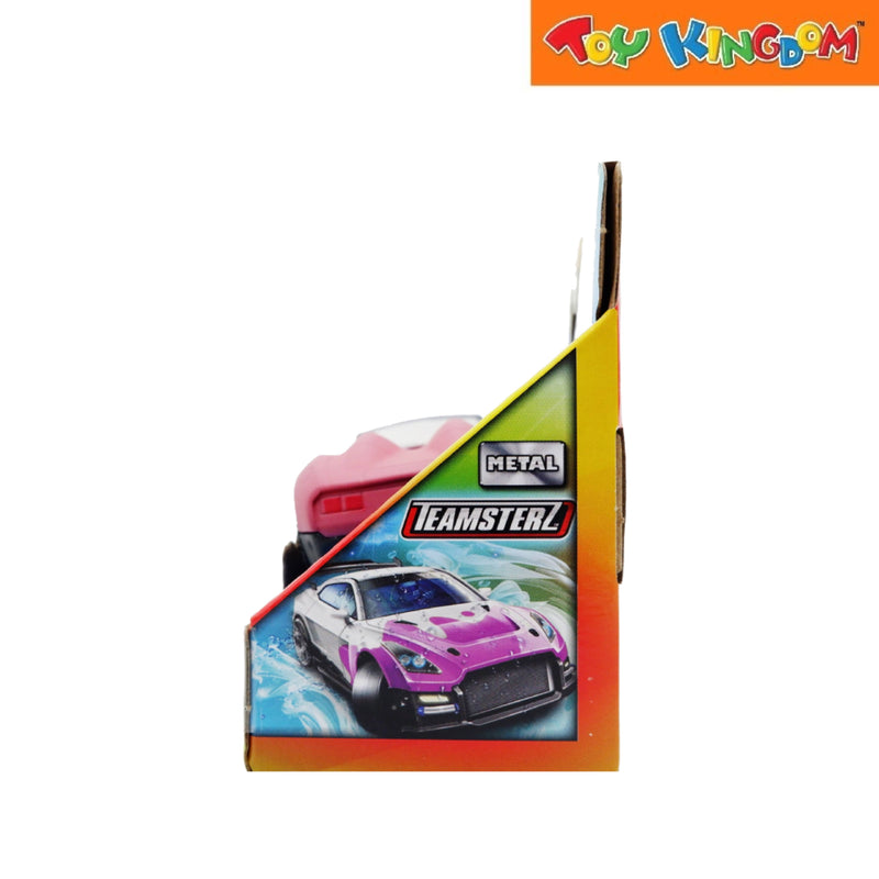 Teamsterz Colour Change Car Maroon 4 inch Die-cast