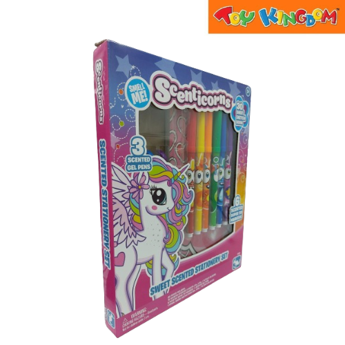 Kangaru Scenticorns Smell Me! Unicorn Sweet Scented Stationery Set