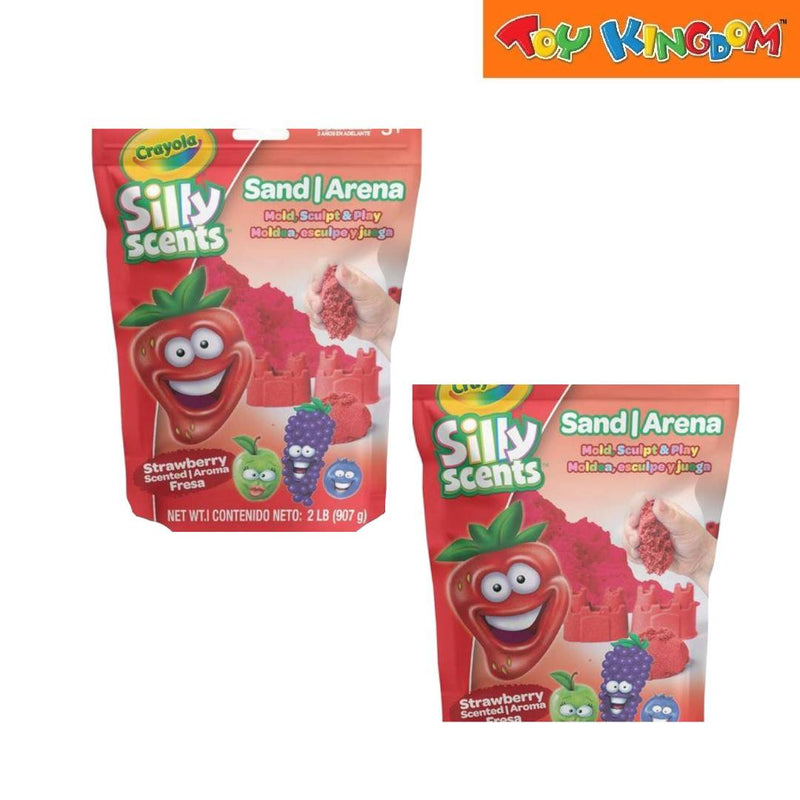 Crayola Silly Scents Strawberry Sand In Polybag