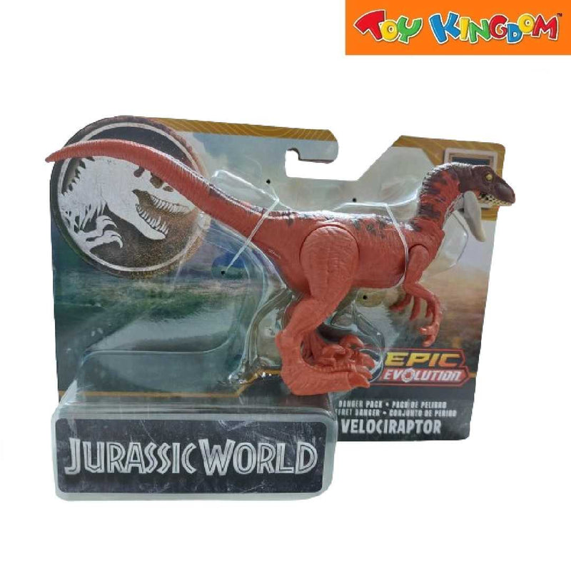 Jurassic World Epic Evolution Danger Pack Velociraptor Action Figures