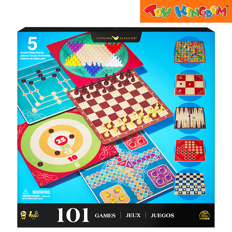 Spinmaster Games 101 Games Playset