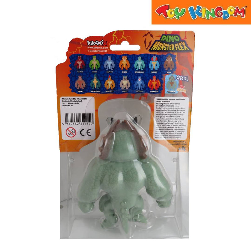 Diramix Dino Monsterflex Tricerox Action Figure