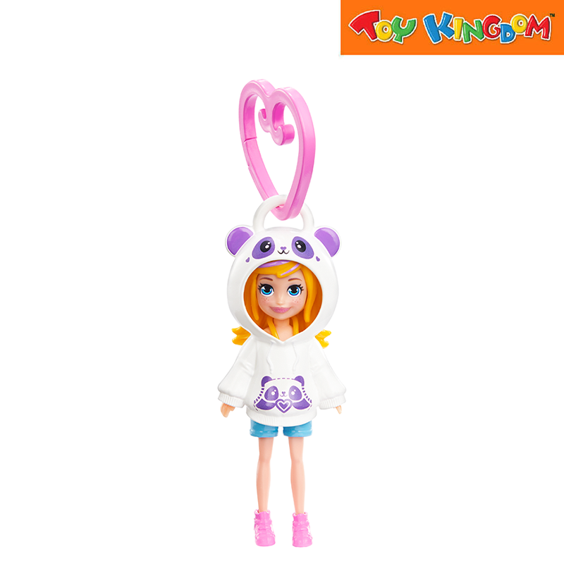 Polly Pocket Hoodie Buddies Panda Doll