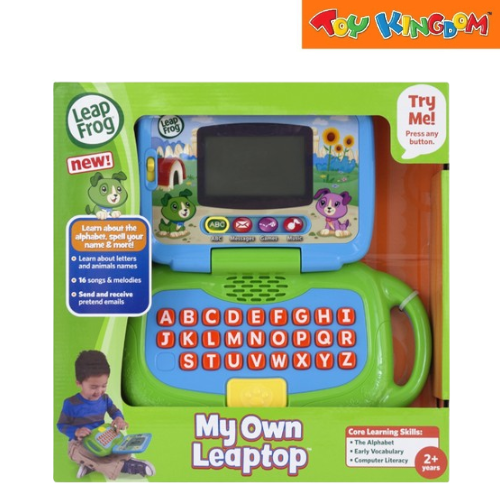 LeapFrog My Own Leaptop Green Toy Laptop