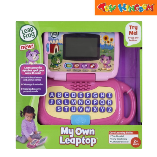 LeapFrog My Own Leaptop Pink Toy Laptop