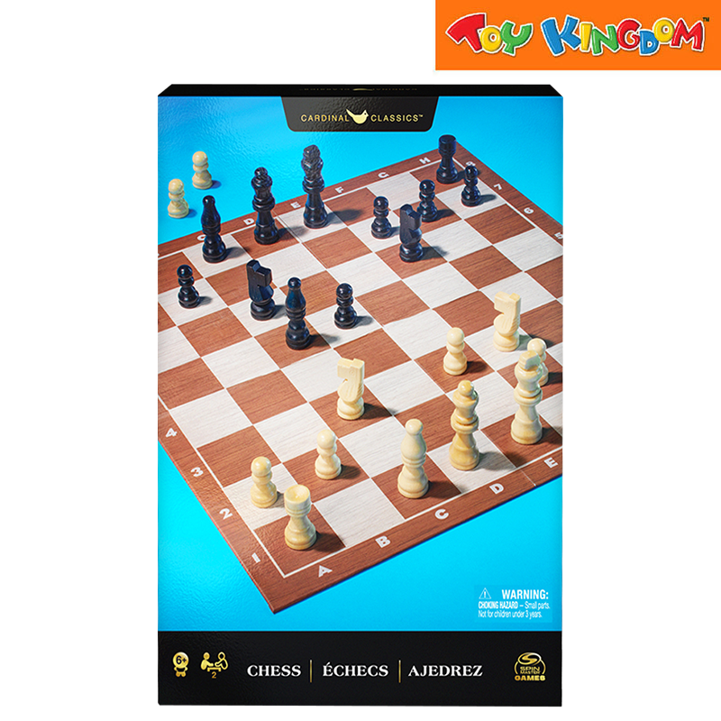 Spinmaster Games Wood Chess Playset