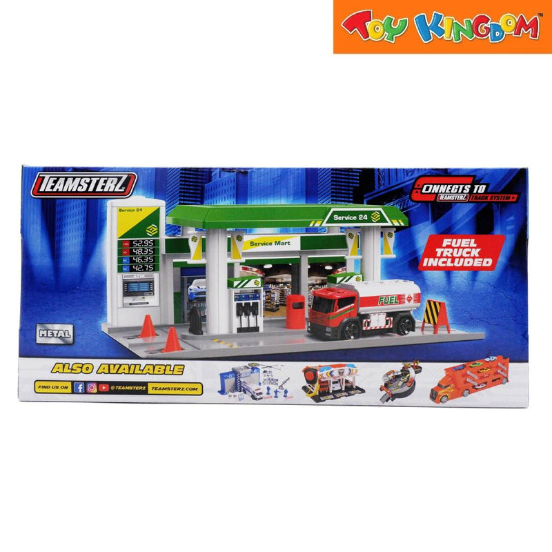 Teamsterz Service Station Fuel Tanker Playset