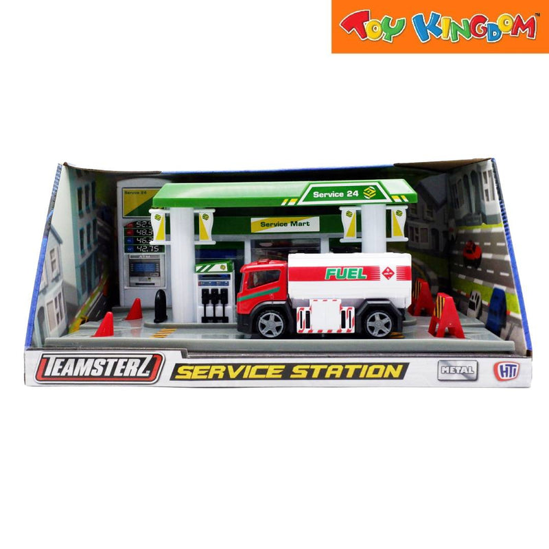 Teamsterz Service Station Fuel Tanker Playset