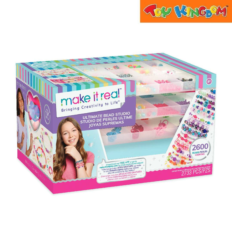 Make It Real 2733pcs Ultimate Bead Studio