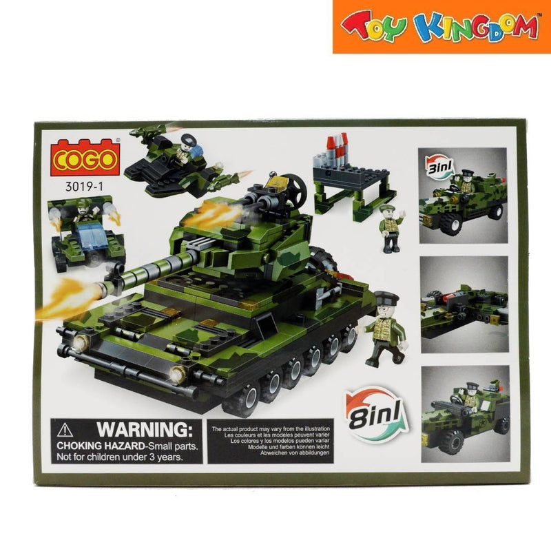 Cogo Military Truck 121pcs Building Blocks