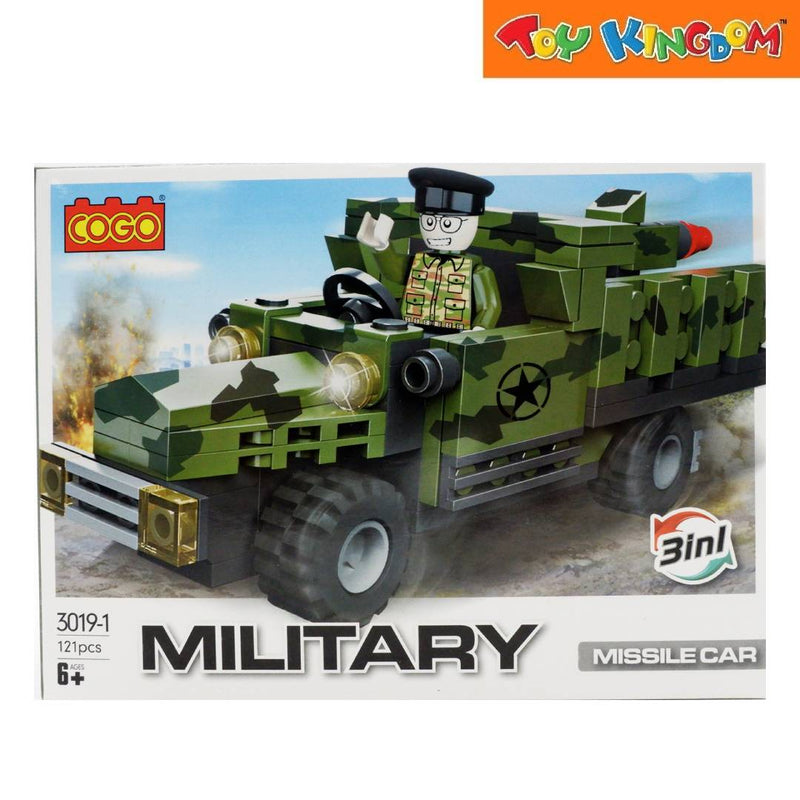 Cogo Military Truck 121pcs Building Blocks