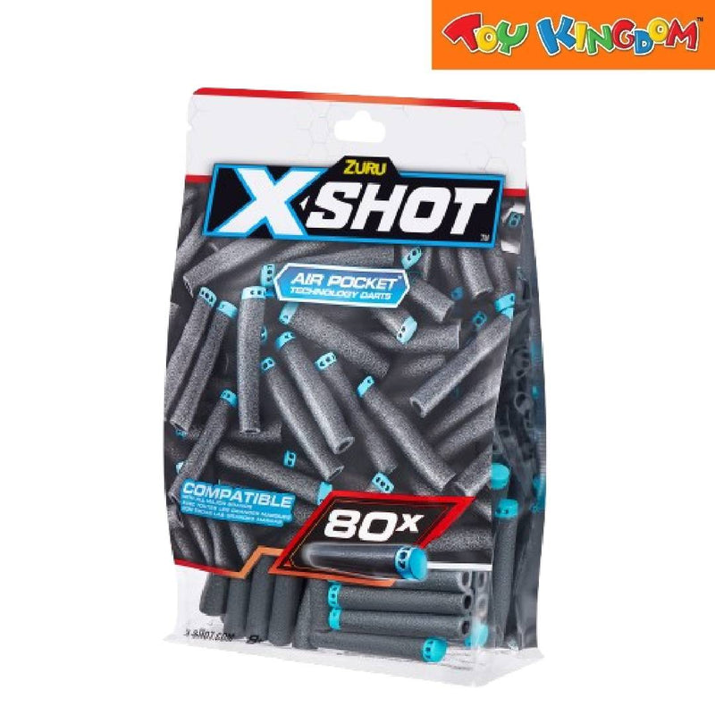 X-Shot Zuru Air Pocket Technology Dart Refill 80pcs Blaster