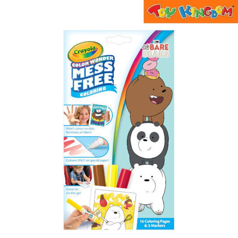 Crayola We Bare Bears Color Wonder Mini Foldalope