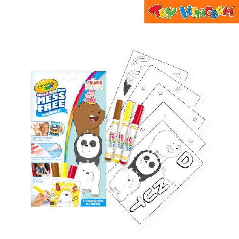 Crayola We Bare Bears Color Wonder Mini Foldalope