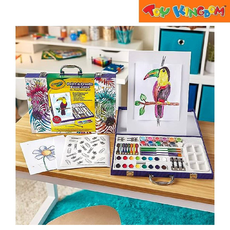 Crayola Paint & Create Easel Art Case