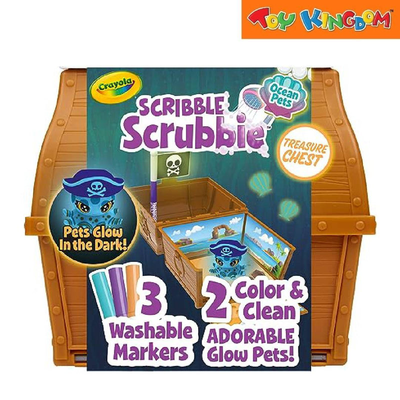 Crayola Glow Ocean Treasure Chest