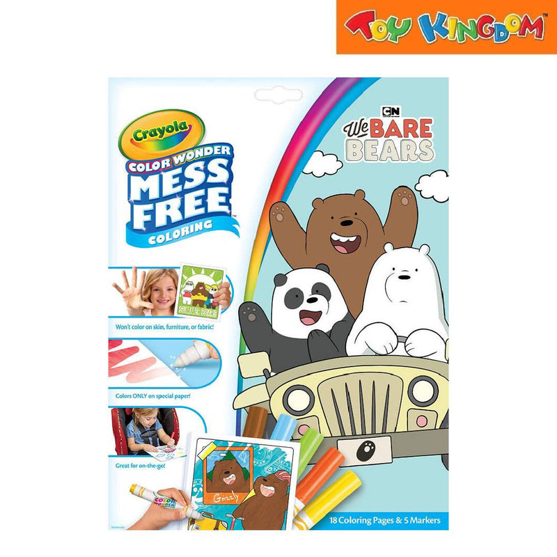 Crayola We Bare Bears Color Wonder Foldalope