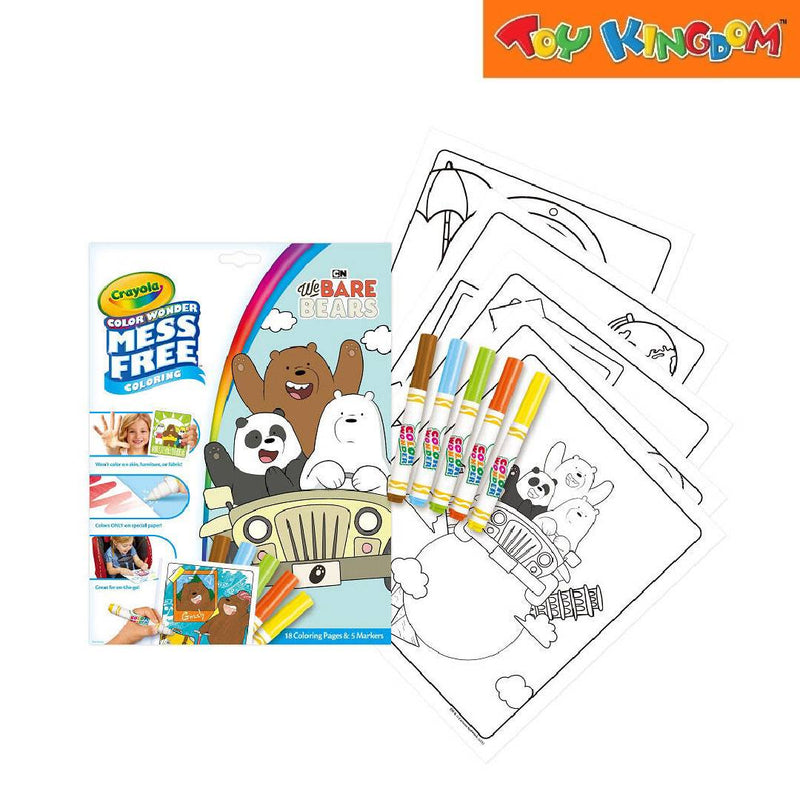 Crayola We Bare Bears Color Wonder Foldalope