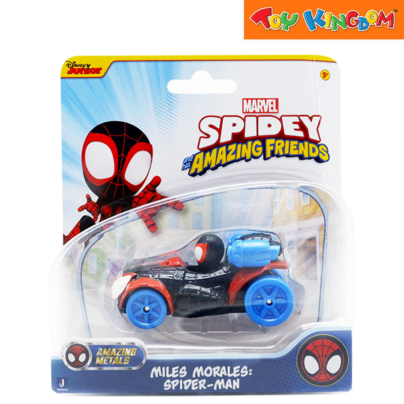 Disney Junior Marvel Spidey And His Amazing Friends Amazing Metals Miles Morales Die-cast