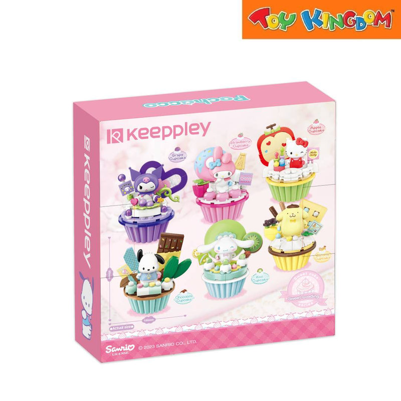 Keeppley Pochacco Cupcake Building Set