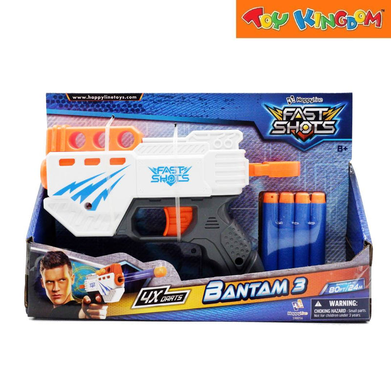 Happy Line Fast Shots Bantam 3 Blaster Toy 