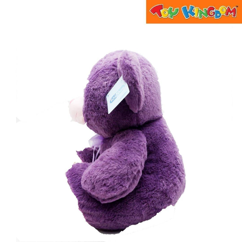 KidShop Purple 45 cm Plush Bear