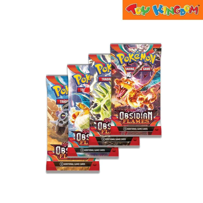 Pokemon SV3 Obsidian Flames Boosters 4 Set Trading Card Game