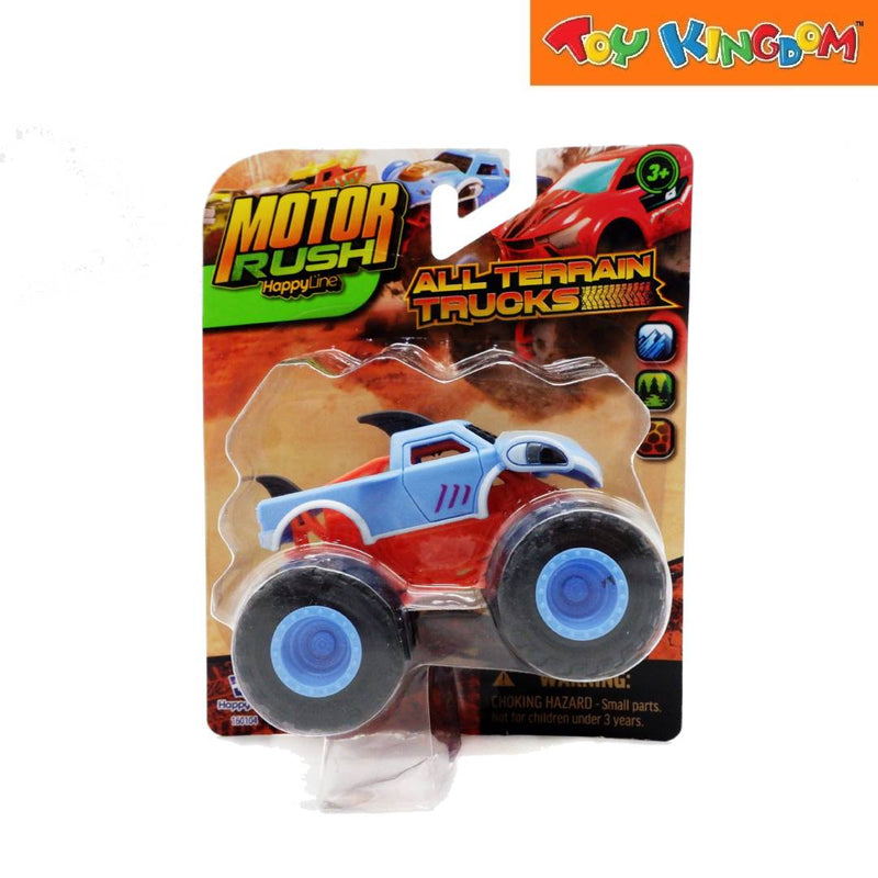 Happy Line Motor Rush Truck Blue 9.5 CM Blister