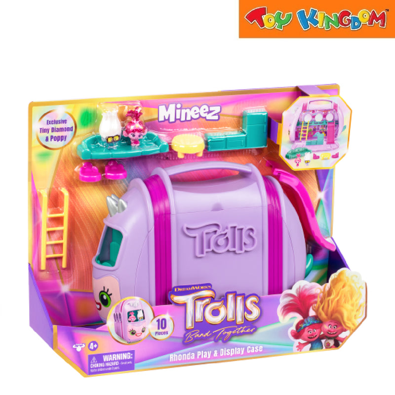 DreamWorks Trolls Band Together Mineez Rhonda Play & Display Case