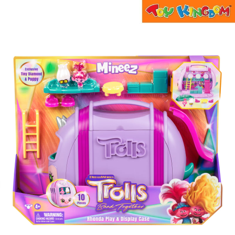 DreamWorks Trolls Band Together Mineez Rhonda Play & Display Case