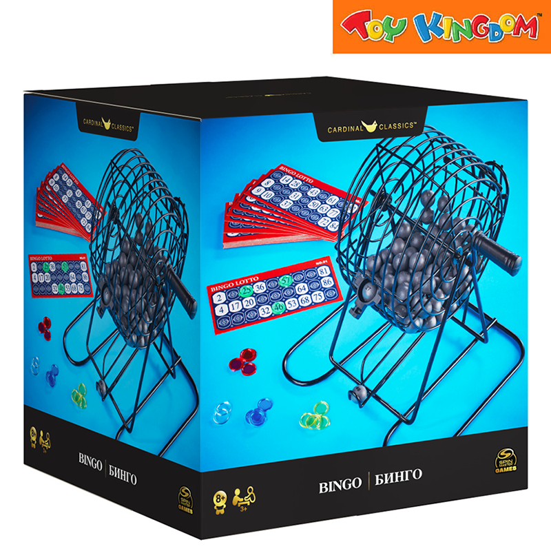 Spin Master Games Cardinal Classics Deluxe Bingo Cage Playset